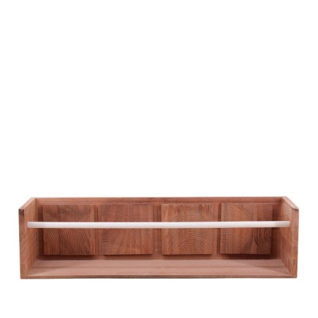 Étagère murale en bois naturel 50cm | Hashtag Déco