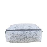 Housse de rangement en tissu à motifs gris | Hashtag Déco