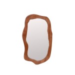 Miroir organique bois naturel 50x30cm | Hashtag Déco