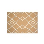 Tapis en jute motifs géométriques naturel | Hashtag Déco