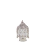 Objet déco tête bouddha résine 18cm | Hashtag Déco