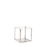 Pot en verre carré transparent 10x10cm | Hashtag Déco