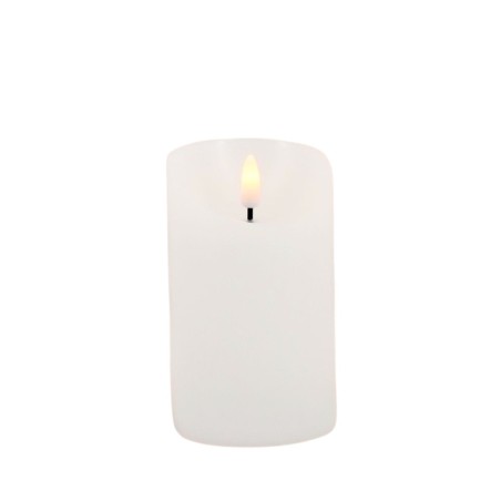 Bougie led cire ivoire flamme vacillante 12,5cm | Hashtag Déco