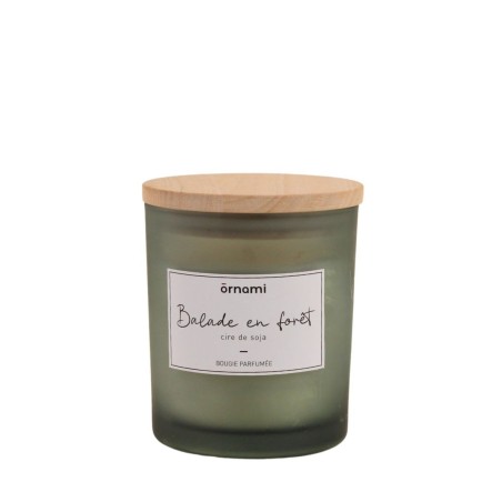 Bougie parfumée balade en forêt cire verte | Hashtag Déco