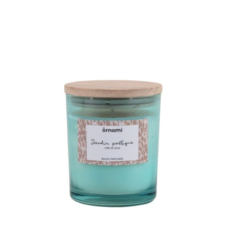 Bougie parfumée jardin poétique cire blanche | Hashtag Déco