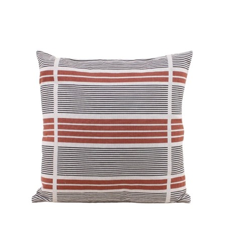 Coussin extérieur terracotta 40x40cm en coton | Hashtag Déco