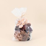 Set fleurs séchées boisées, tons naturels | Hashtag Déco