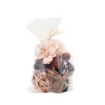 Set fleurs séchées boisées, tons naturels | Hashtag Déco