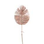 Feuille décorative 90cm en métal doré | Hashtag Déco