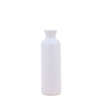 Vase en céramique blanc 27cm élégant | Hashtag Déco
