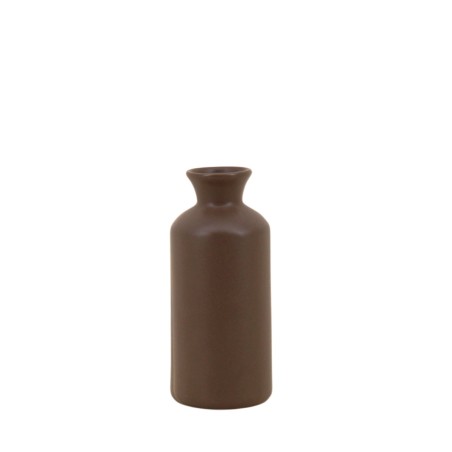 Vase en céramique blanc 20cm élégant | Hashtag Déco