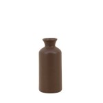 Vase en céramique blanc 20cm élégant | Hashtag Déco