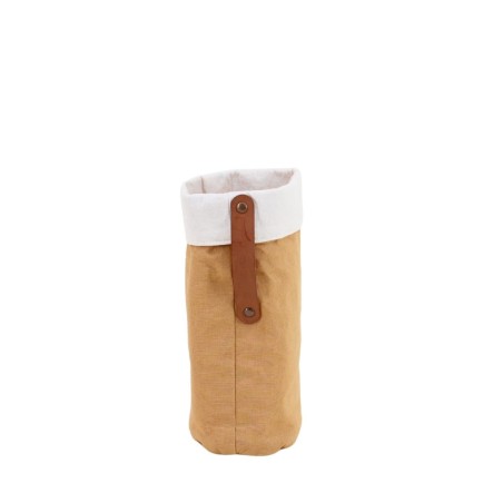 Porte bouteille en tissu camel tendance | Hashtag Déco