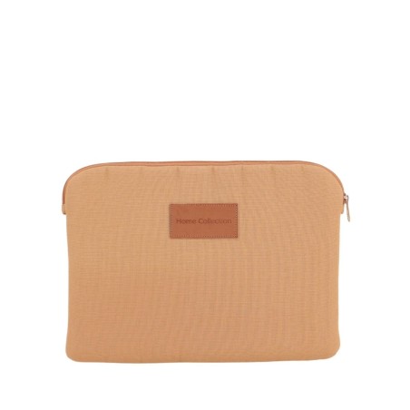 Pochette tablette tissu camel 33x23cm | Hashtag Déco