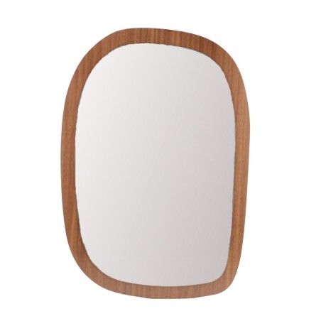 Miroir organique bois naturel 45x65cm | Hashtag Déco
