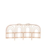 Porte manteau rotin naturel 45cm élégant | Hashtag Déco