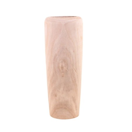 Vase en bois brut naturel 48cm | Hashtag Déco