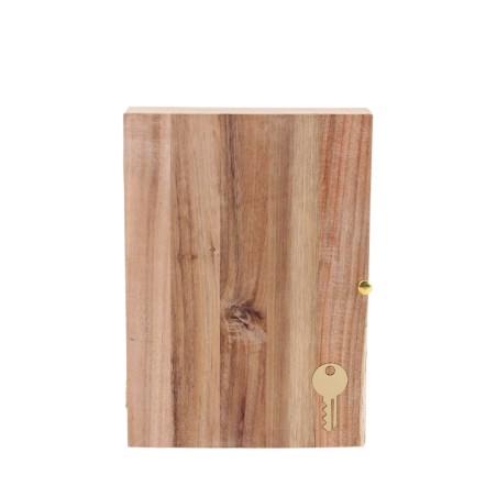 Boite à clés en bois naturel 28x20cm | Hashtag Déco