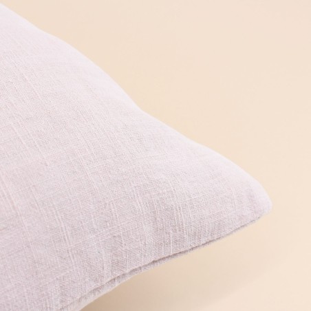 Coussin rectangulaire gris coton 40x60cm | Hashtag Déco