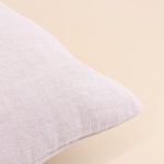 Coussin rectangulaire gris coton 40x60cm | Hashtag Déco