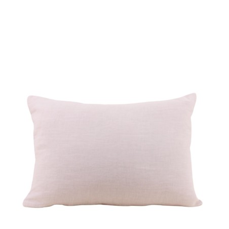 Coussin rectangulaire gris coton 40x60cm | Hashtag Déco