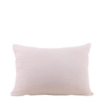 Coussin rectangulaire gris coton 40x60cm | Hashtag Déco