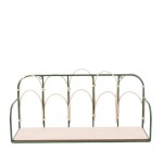 Étagère murale rotin métal 45cm | Hashtag Déco