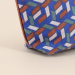 Trousse en coton bleue élégante et pratique | Hashtag Déco