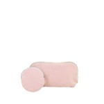 Set de 2 trousses en velours rose | Hashtag Déco