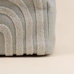 Cube de rangement tissu reliefs 31x31cm