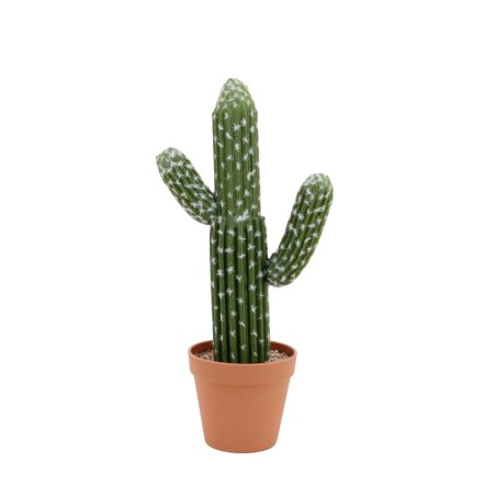 Cactus polaskia artificiel vert 41cm en plastique | Hashtag Déco