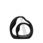 Vase soliflore en résine naturel 22cm | Hashtag Déco