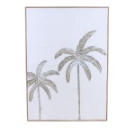 Toile décorative palmier 50x70cm