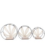 Set de 3 étagères murales en bois blanc | Hashtag Déco