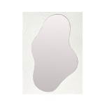 Miroir mural organique bois naturel 45x65cm | Hashtag Déco