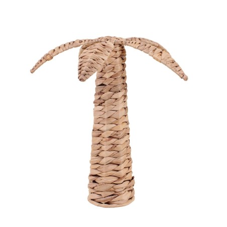 Objet déco palmier jacinthe d'eau 36cm naturel | Hashtag Déco