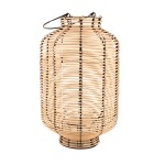 Lanterne en rotin naturel 46cm | Hashtag Déco