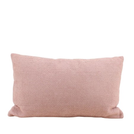 Coussin texturé coton beige 30x50cm | Hashtag Déco
