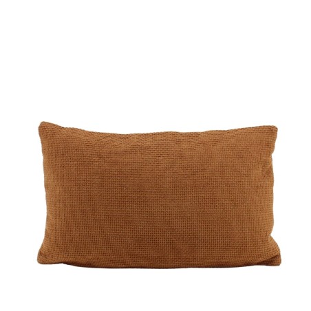 Coussin texturé coton beige 30x50cm | Hashtag Déco