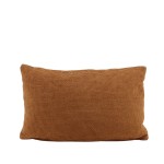 Coussin texturé coton beige 30x50cm | Hashtag Déco