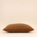 Coussin texturé coton beige 30x50cm | Hashtag Déco