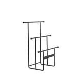 Porte bijoux métal argenté 30cm élégant | Hashtag Déco