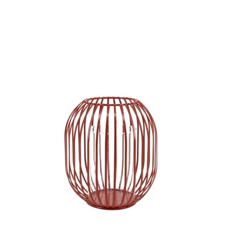 Lanterne ronde en métal filaire noir | Hashtag Déco