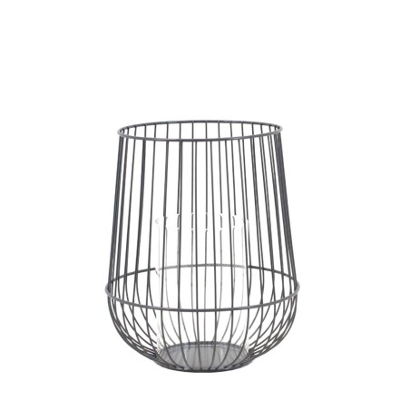 Lanterne en métal filaire 25cm