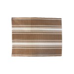Tapis rayé coton gris et blanc 120x160cm | Hashtag Déco