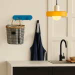 Patère 3 têtes métal noir 30cm | Hashtag Déco