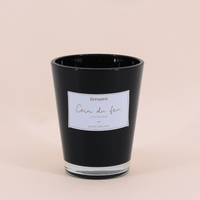 Bougie parfumée coin du feu cire naturelle | Hashtag Déco