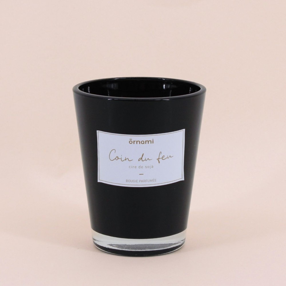 Bougie parfumée coin du feu cire naturelle | Hashtag Déco