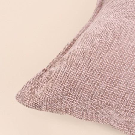 Coussin rectangulaire 30x50cm en lin beige | Hashtag Déco