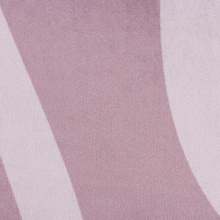 Coussin en velours zébré rose 40x60cm chic | Hashtag